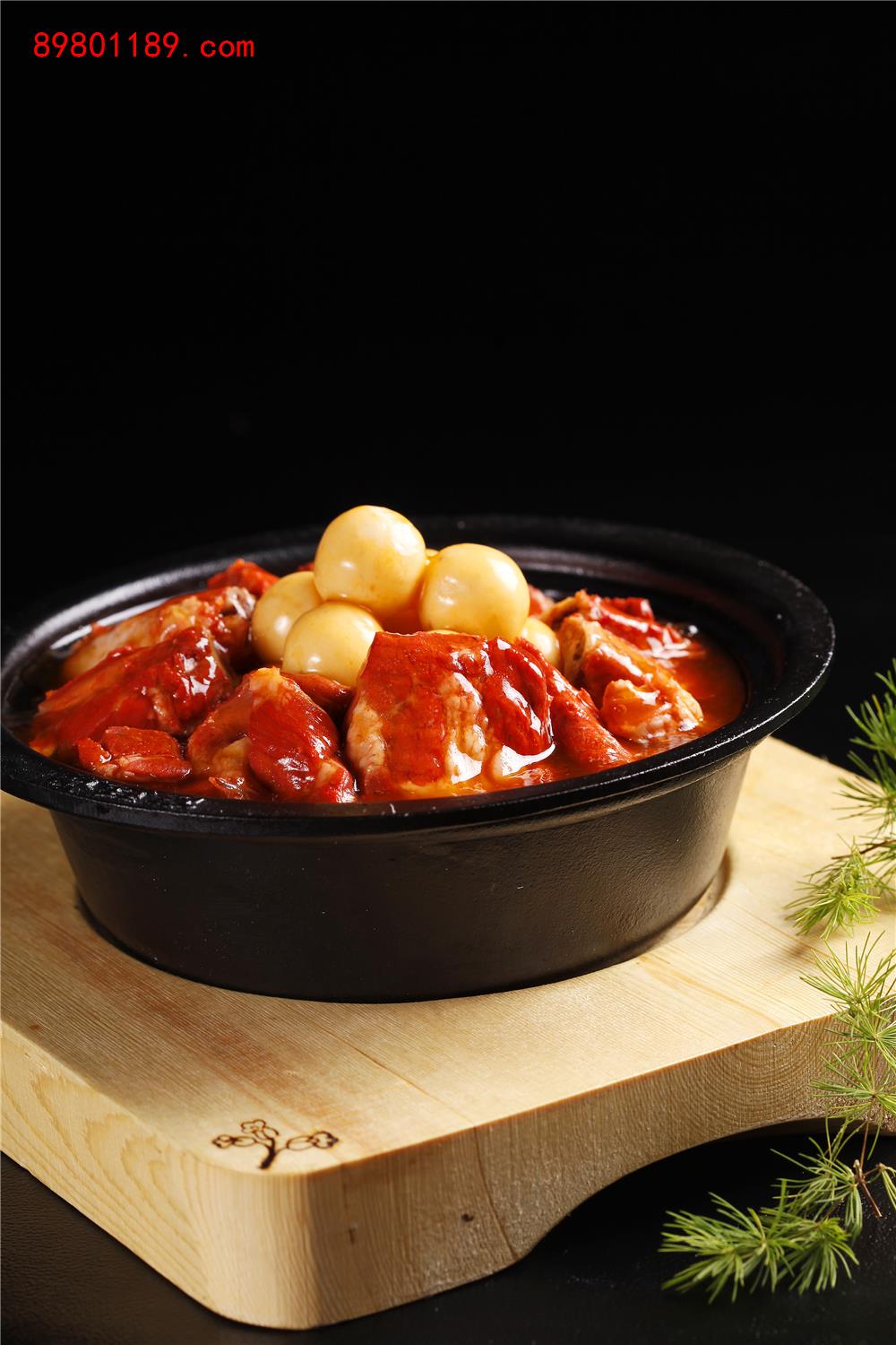 小土豆煨仔排
